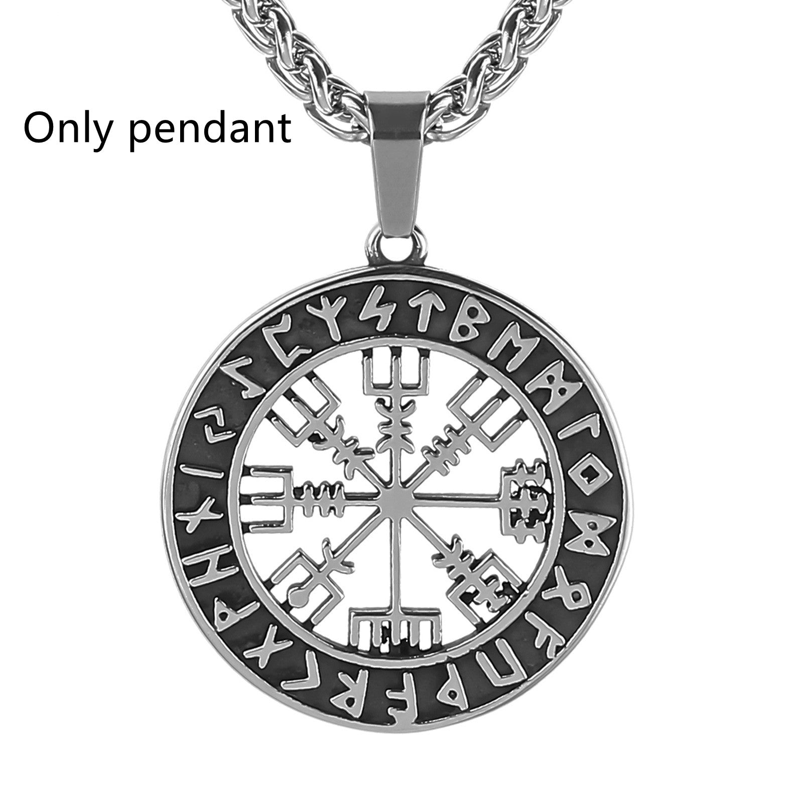 Lun Rune Pendant Necklace